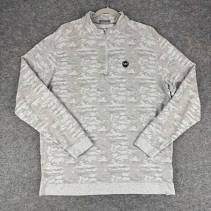 Tasc Performance Cloud French Terry 1/4 Zip Pullover Victory Ranch Mens Large L